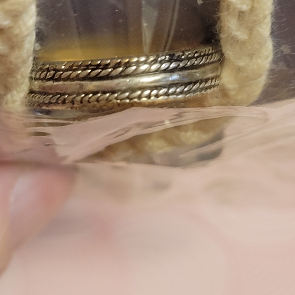 Woven Anklet w/ toe ring - Picture 3 of 6